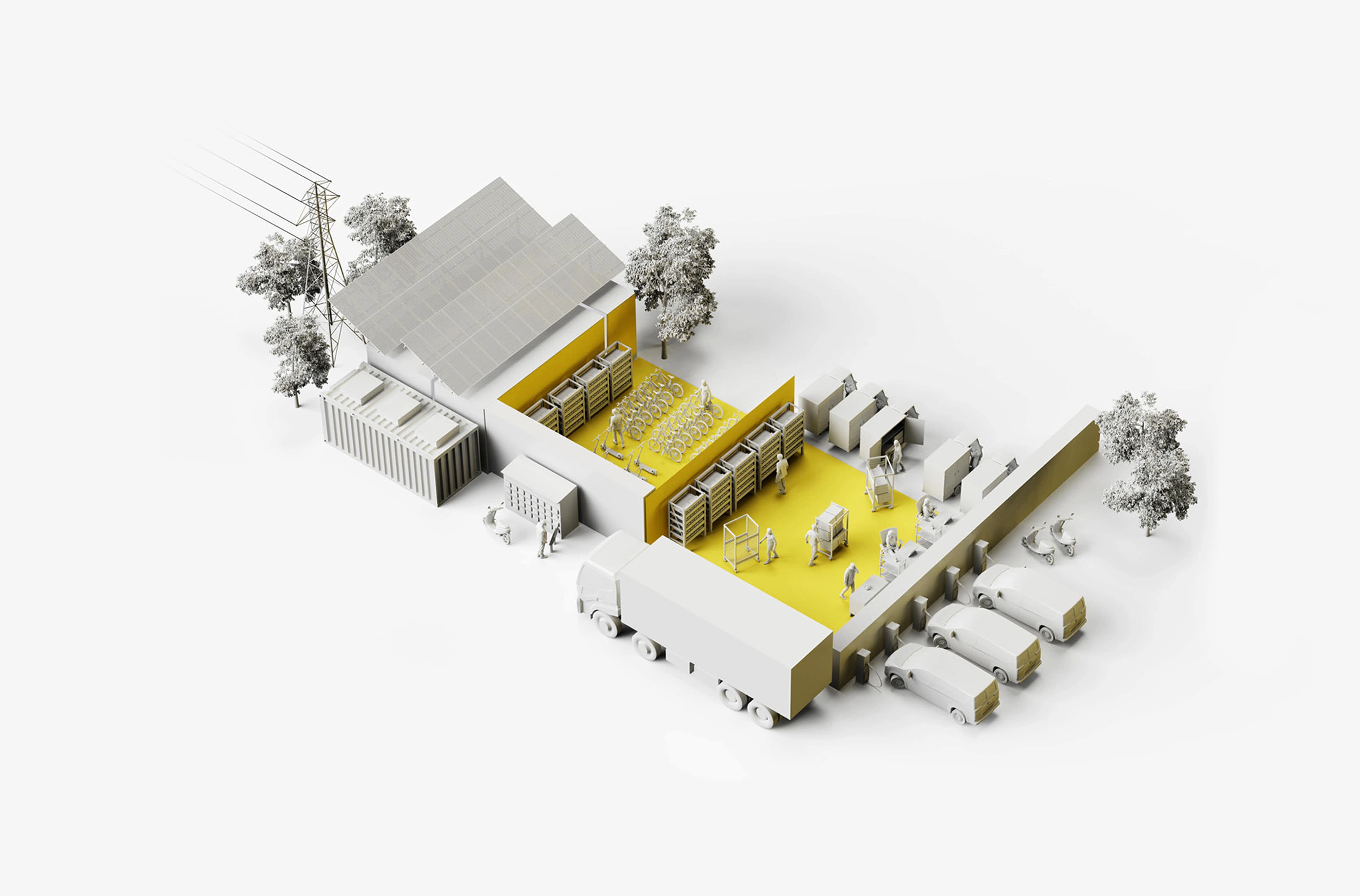 Microhubs - On-demand micro-fulfilment facilities