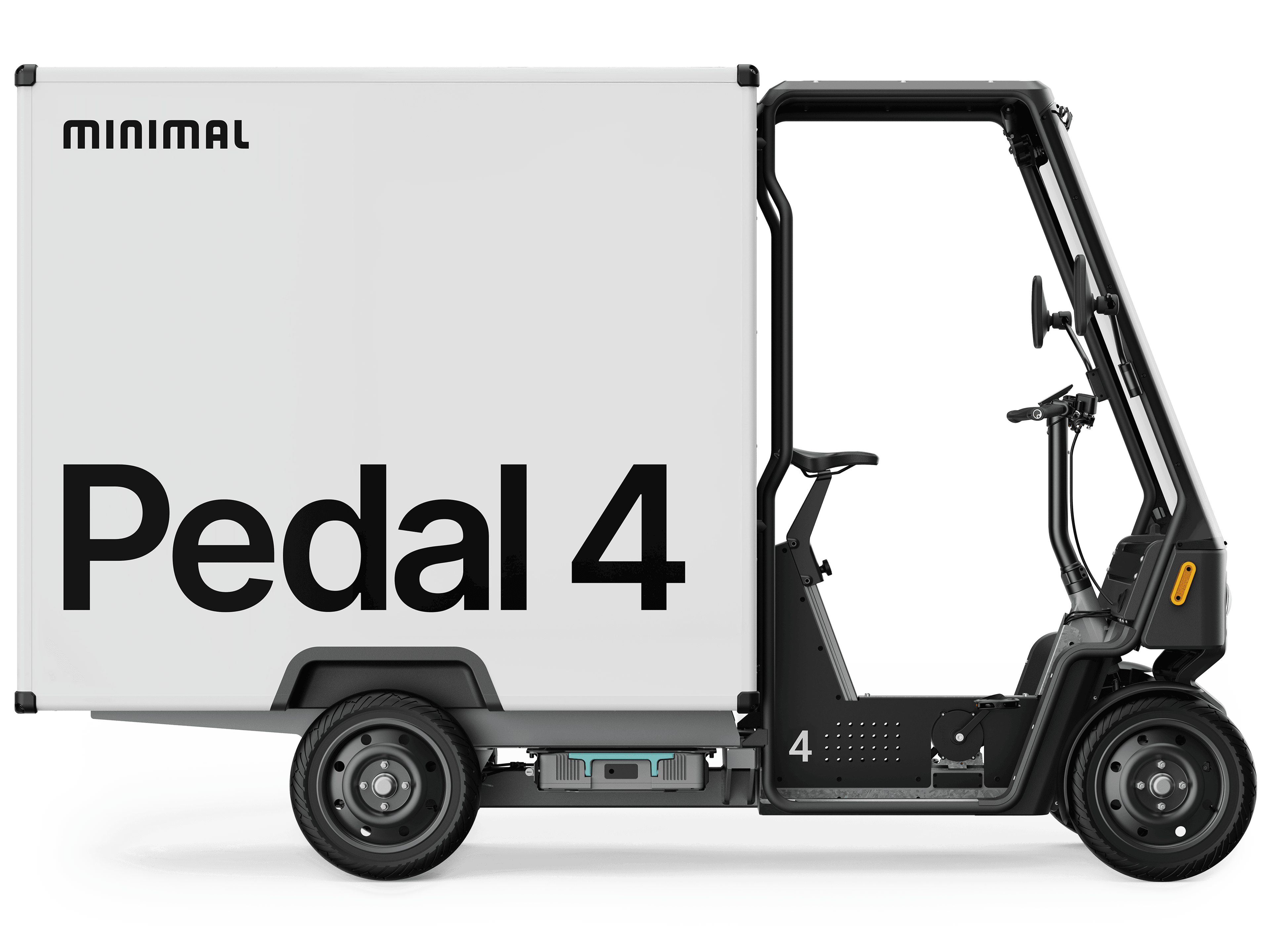 Minimal Pedal 4 commercial e-cargo bike
