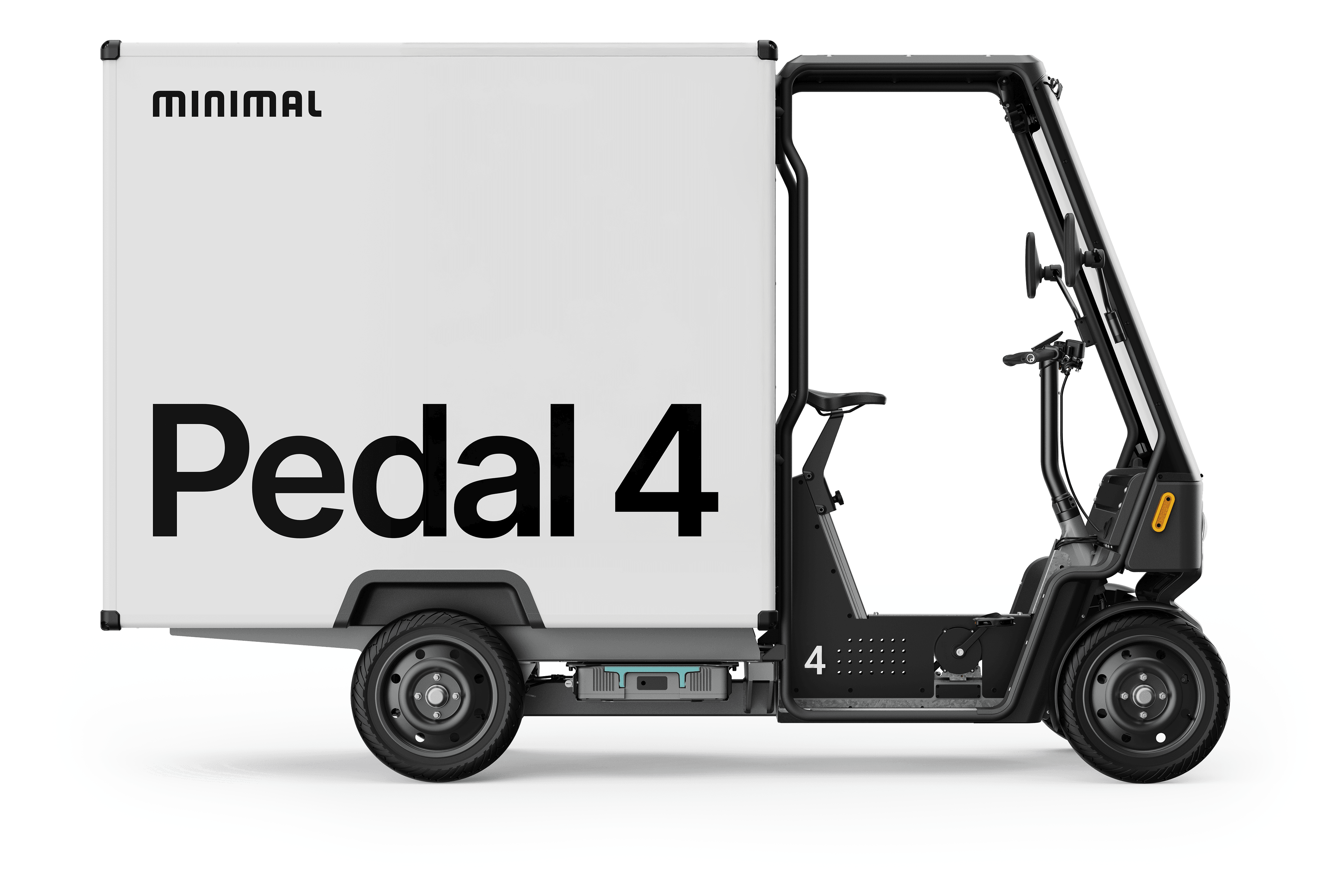 Minimal Pedal 4 with box cargo configuration