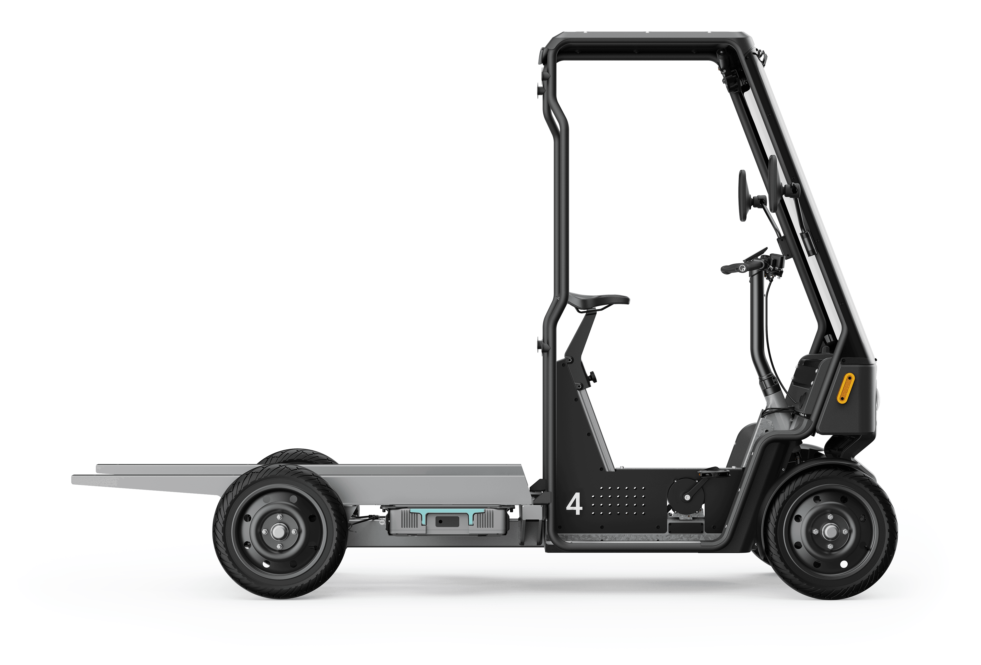 Minimal Pedal 4 without rear cargo attachment