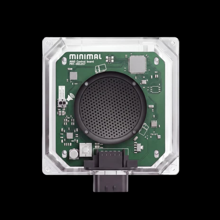 The Minimal acoustic vehicle alerting system